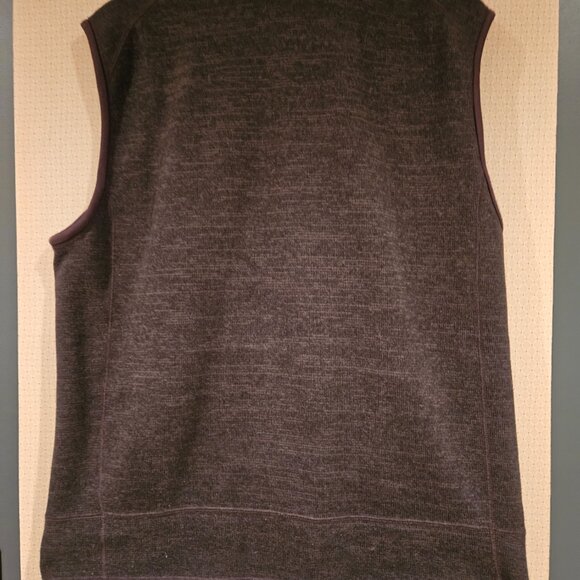 Patagonia Full-Zip Fleece Vest – Heathered Brown | Quality Outdoor Layer - Picture 6 of 7